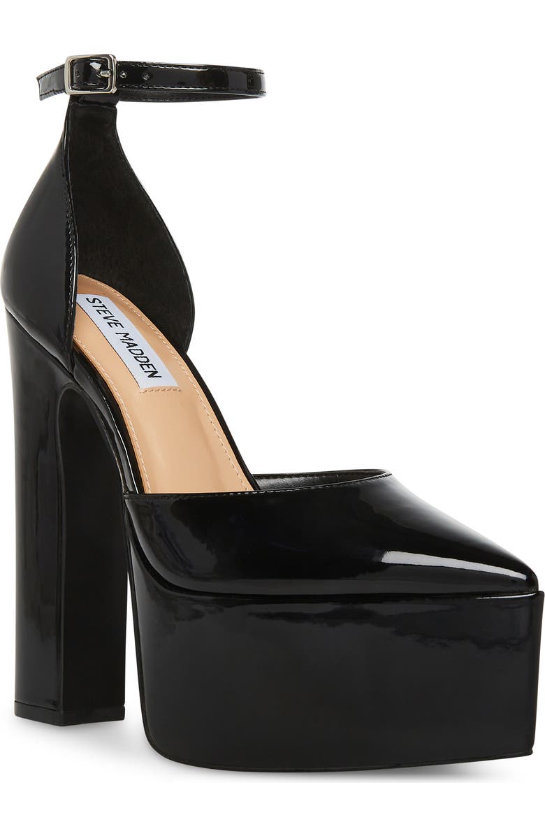 Steve Madden Prompt Pointed Toe Platform Pump, Main, color,