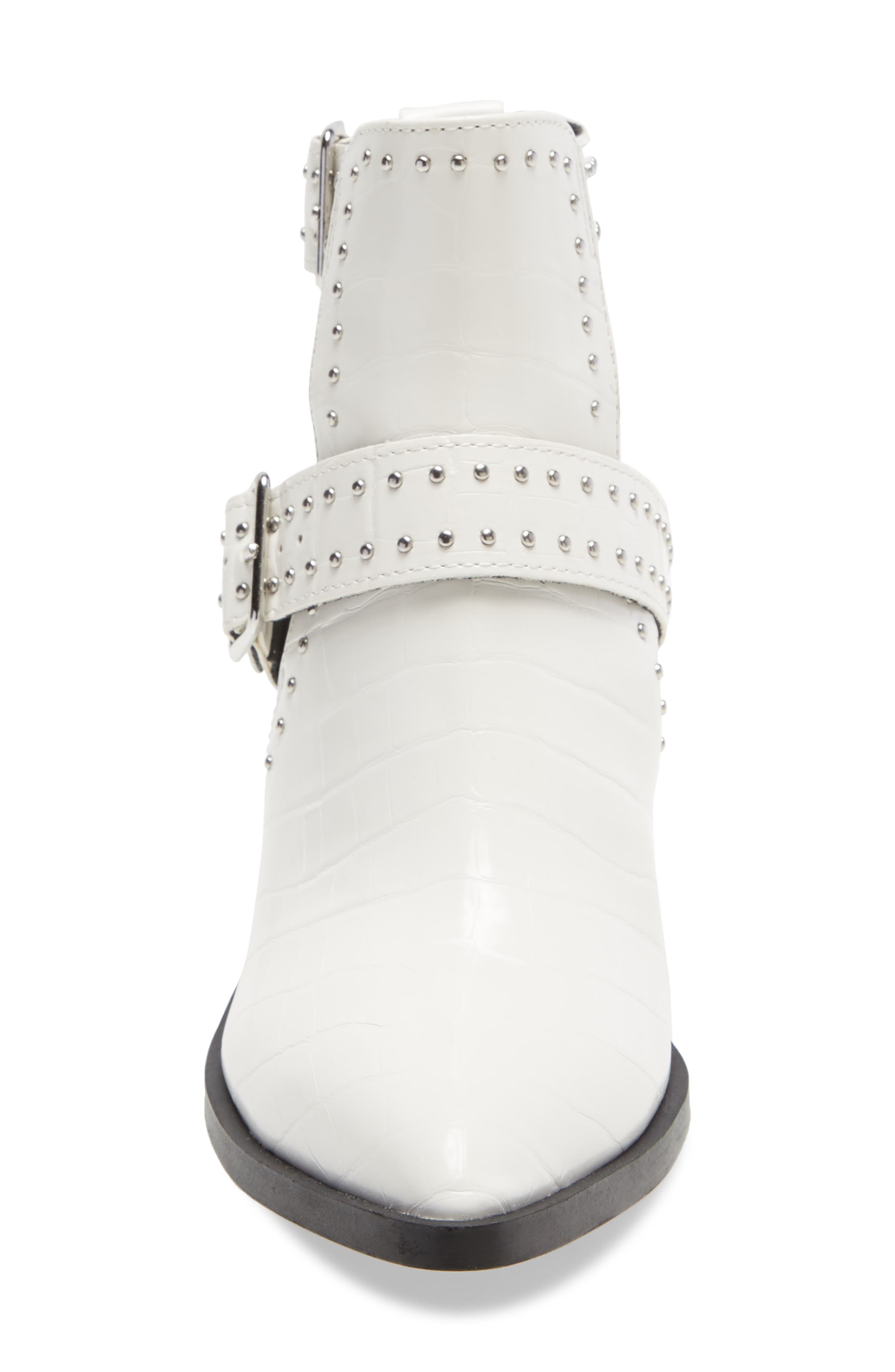 Andy Bootie, Alternate, color, WHITE CROCODILE