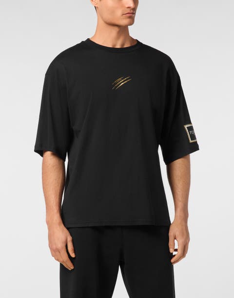T-Shirt Round Neck Ss Label Men