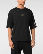 PLEIN SPORT T-Shirt Round Neck Ss Label Men