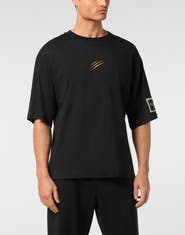 PLEIN SPORT T-Shirt Round Neck Ss Label Men