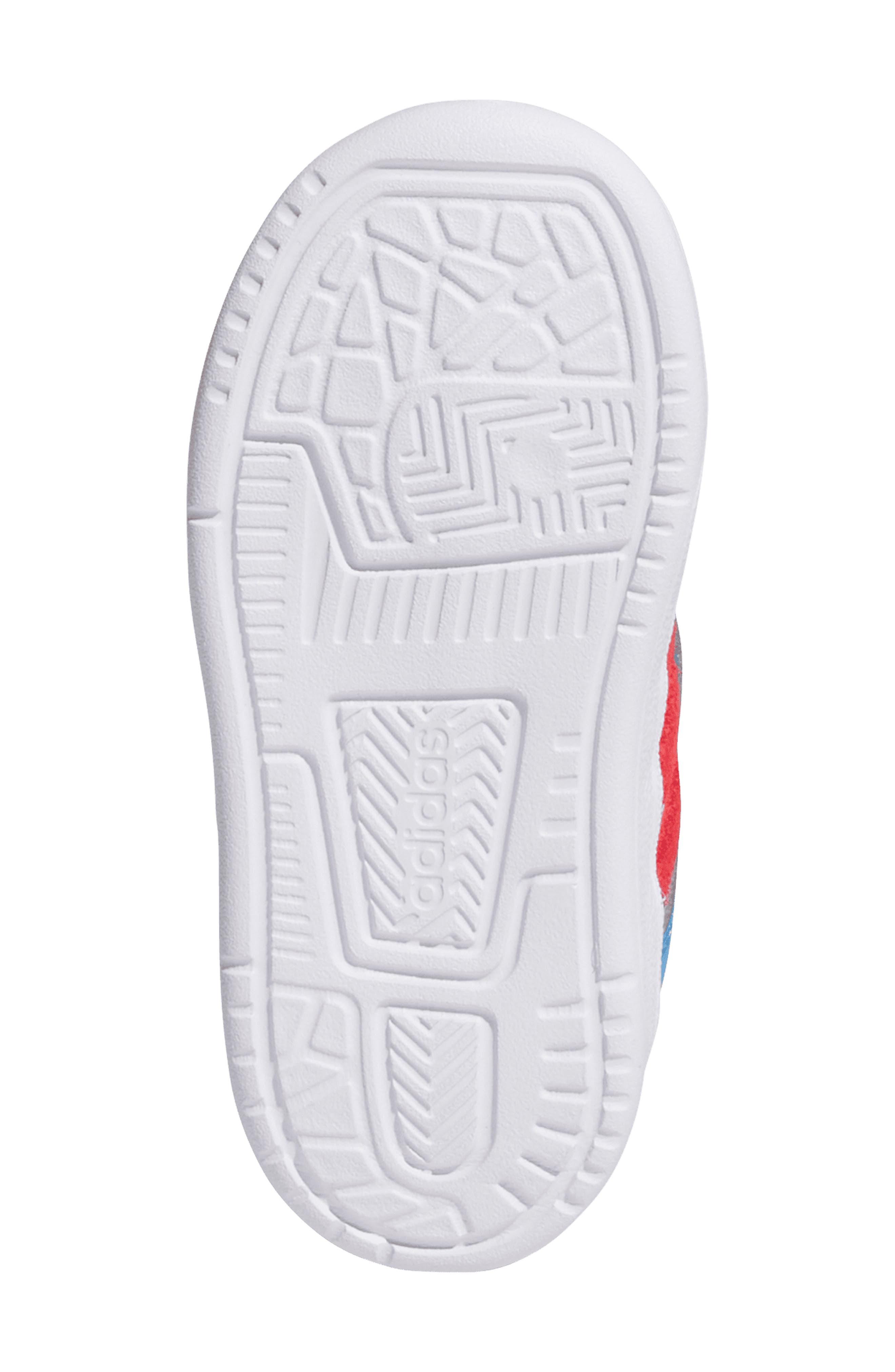 adidas Kids' Turnaround EL CF Sneaker, Alternate, color, Ray Blue/ Ruby/ White