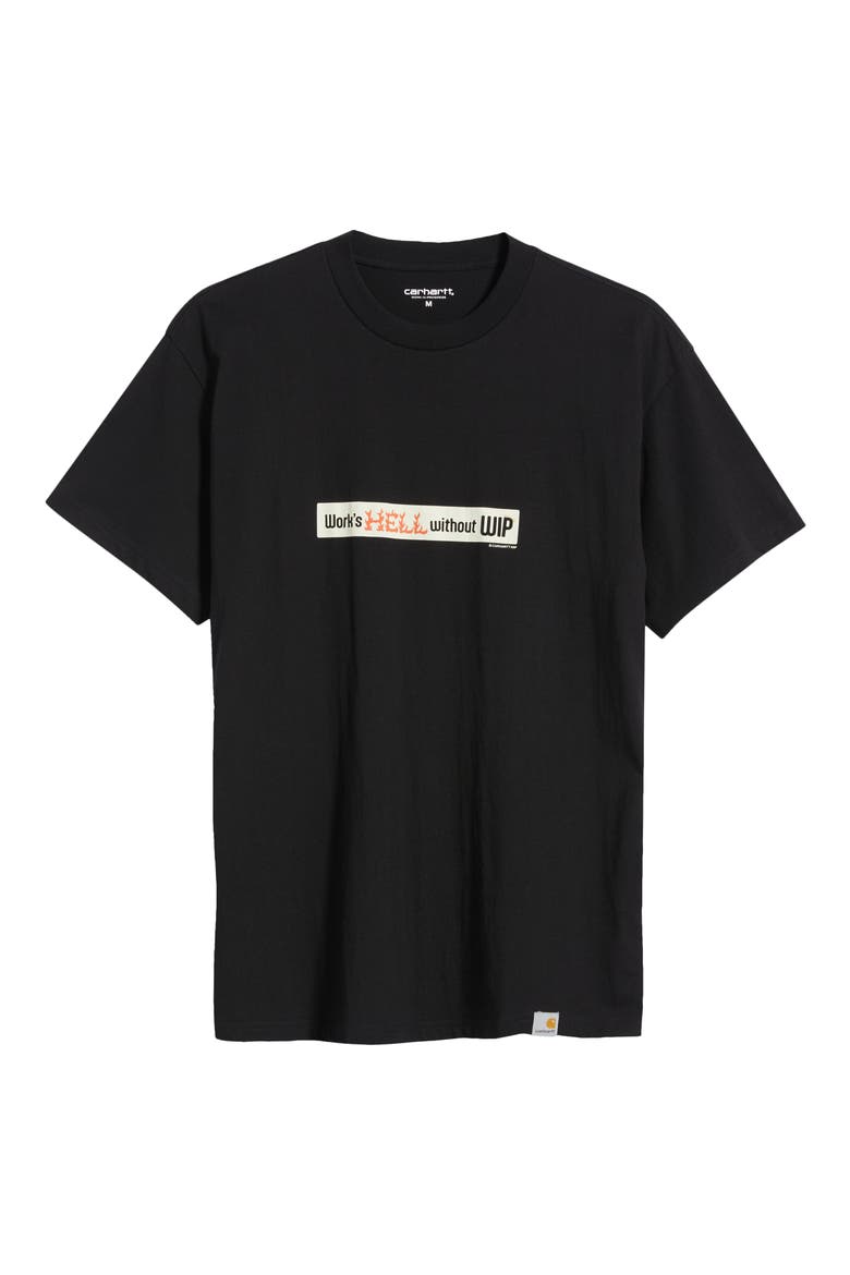 Pup Organic Cotton Graphic T-Shirt, Main, color, BLACK