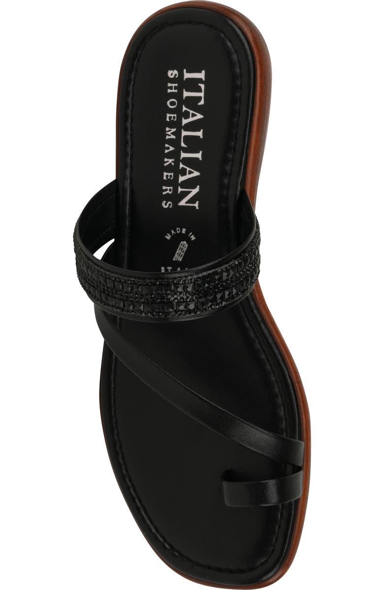 ITALIAN SHOEMAKERS Mavis Loop Toe Sandal, Alternate, color,