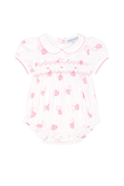 Sweetheart Smocked Bubble - Baby