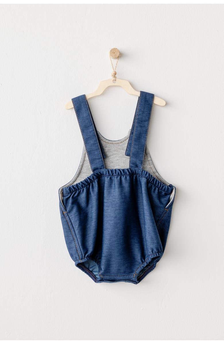 Andy Wawa Casual Pocket Romper, Alternate, color, Indigo