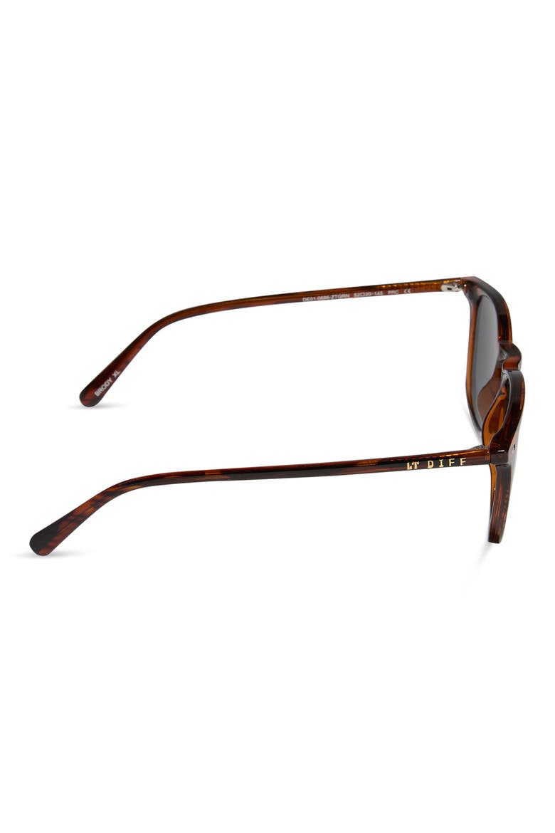 Brody XL 51mm Square Sunglasses, Alternate, color, MAHOGANY TORT