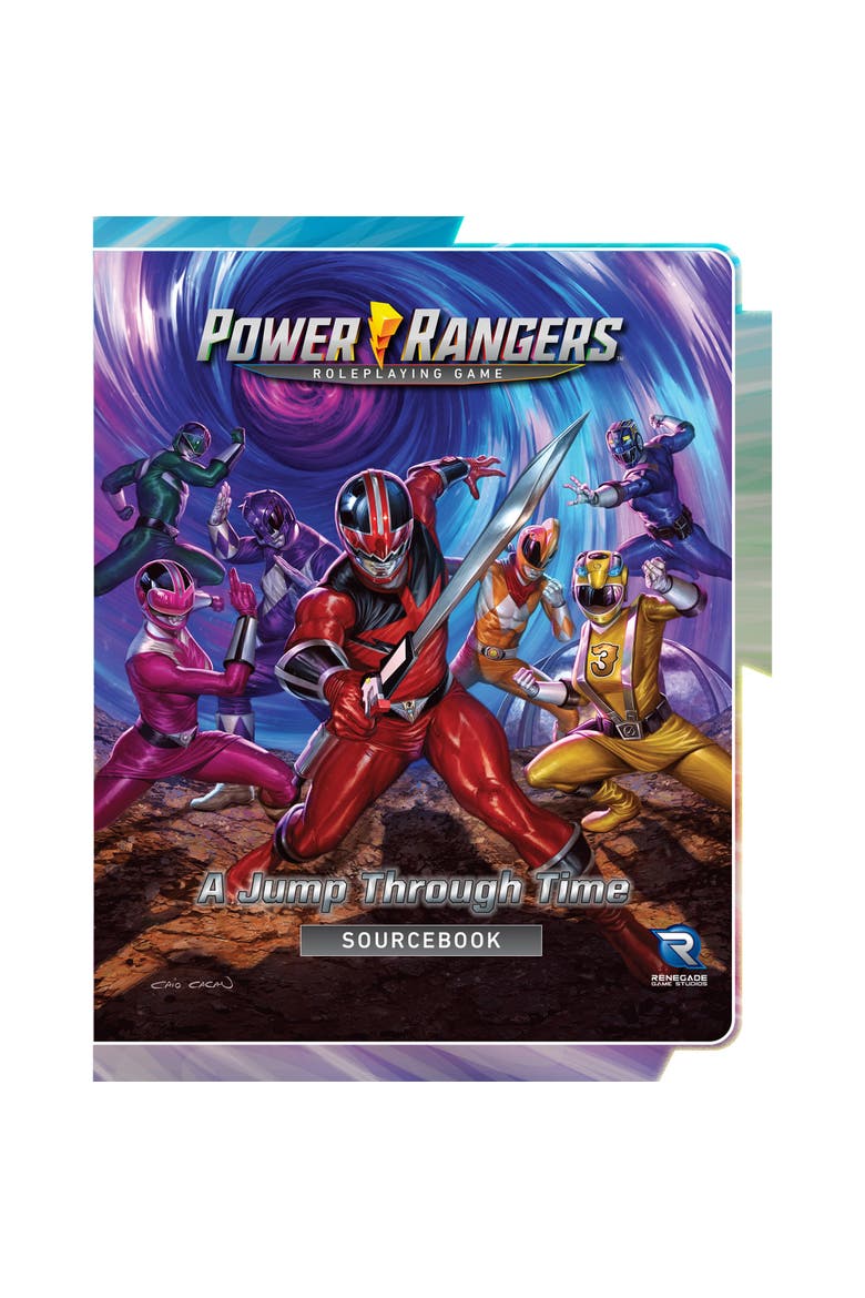Power Rangers Roleplaying Hardcover Rpg Book, Alternate, color, Multicolored