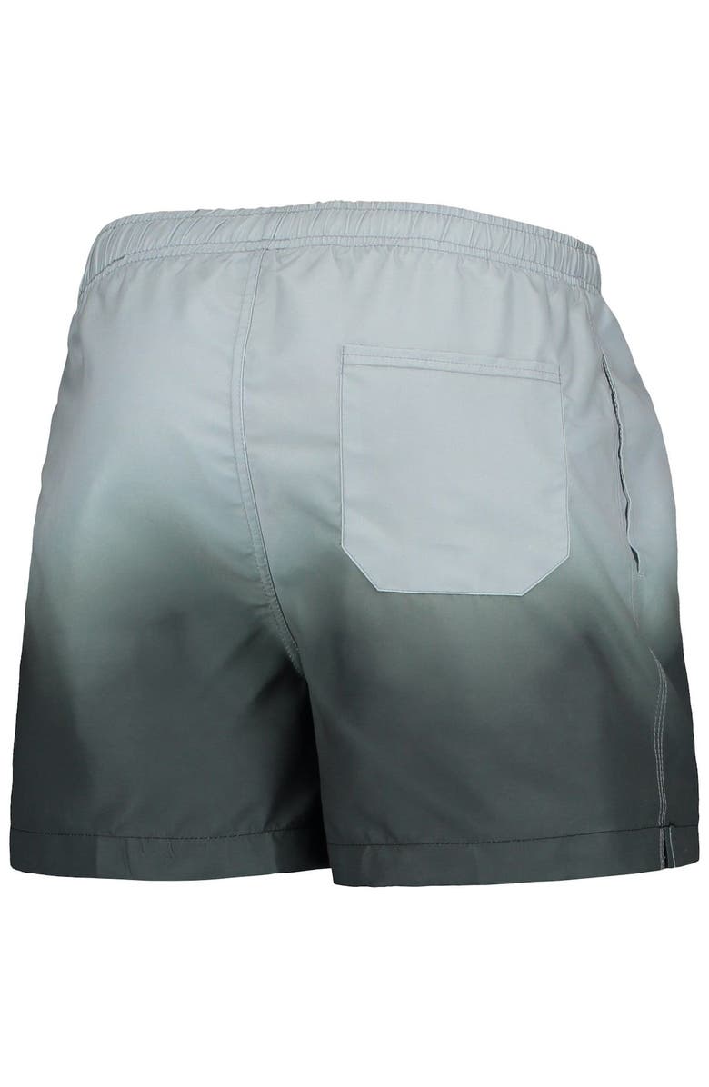 FOCO Men's FOCO Black/ Las Vegas Raiders Dip-Dye Swim Shorts, Alternate, color, Black