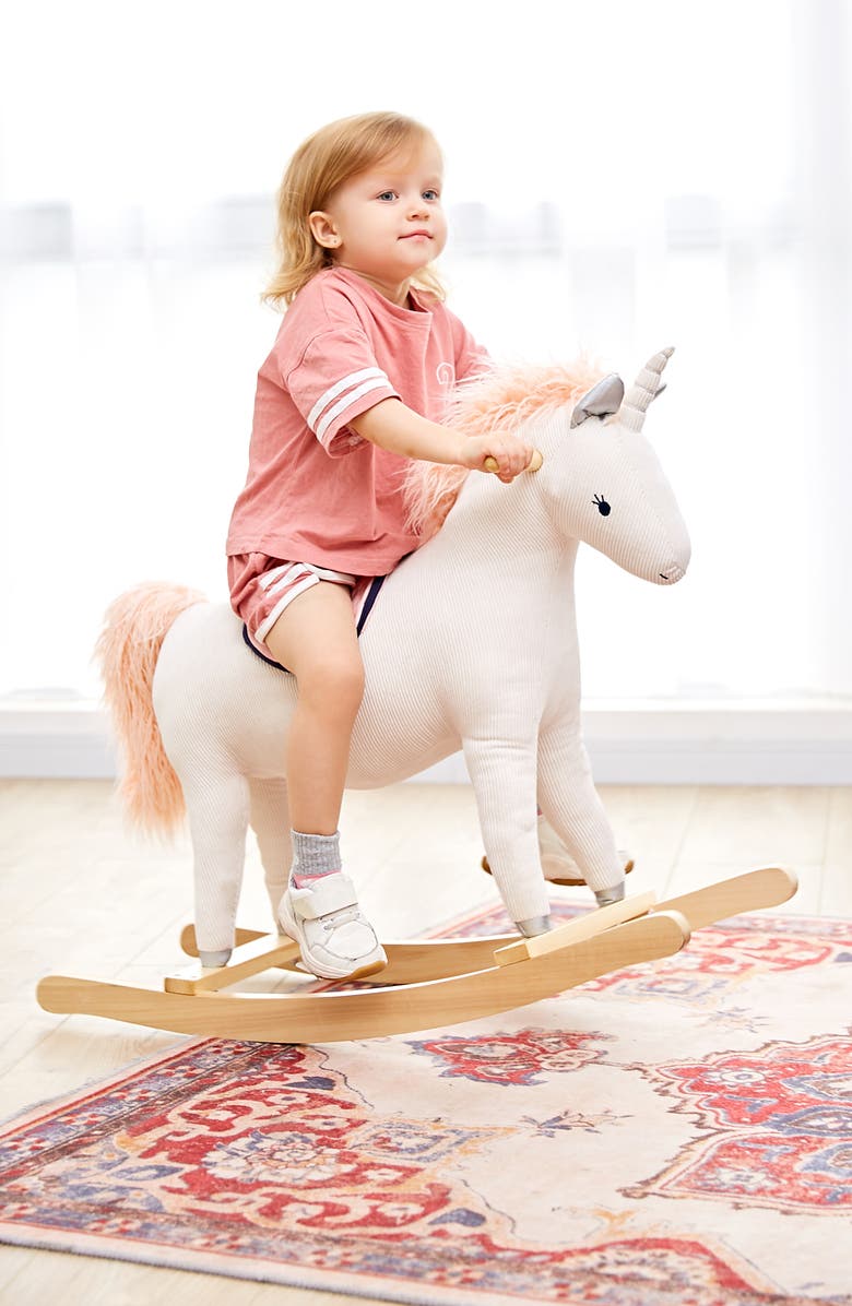 Wonder & Wise by Asweets Unicorn Rocker, Main, color, 