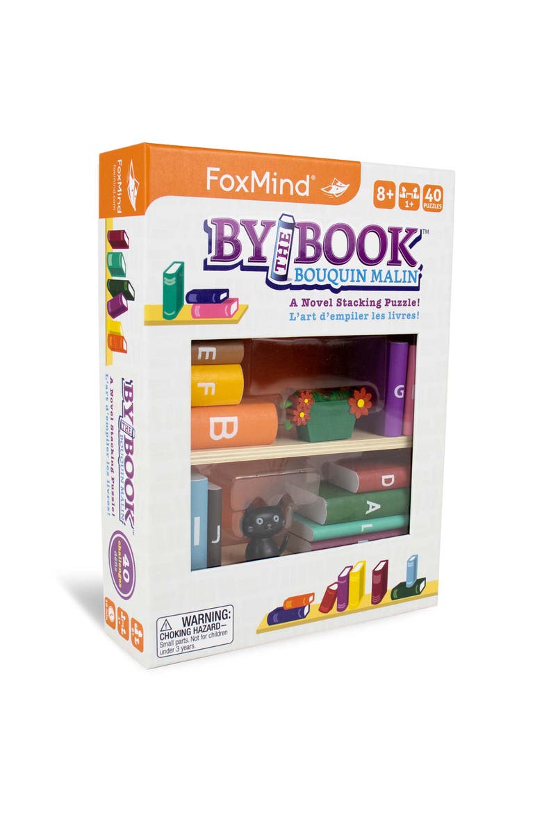 Games By The Book A Novel Stacking Puzzle, Brainteaser, Main, color, Multicolored