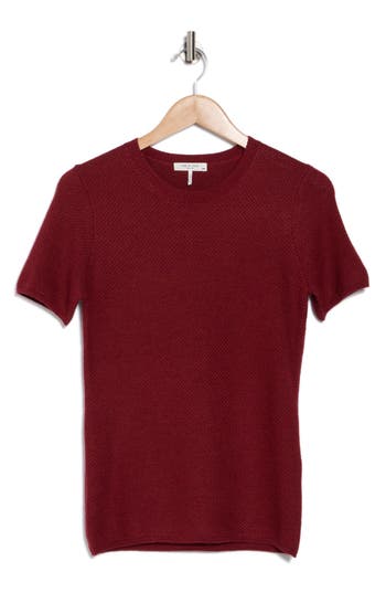 Rag & Bone Pima Cotton The Slub T-shirt In Brick Red