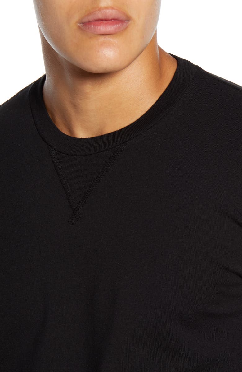 Goodlife Micro Terry Crew Sweatshirt, Alternate, color, 