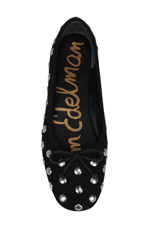 Sam Edelman Alie Studded Ballet Flats In Black