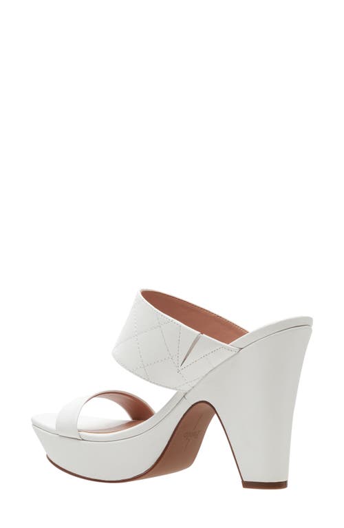 Linea Paolo Indigo Platform Sandal In Eggshell