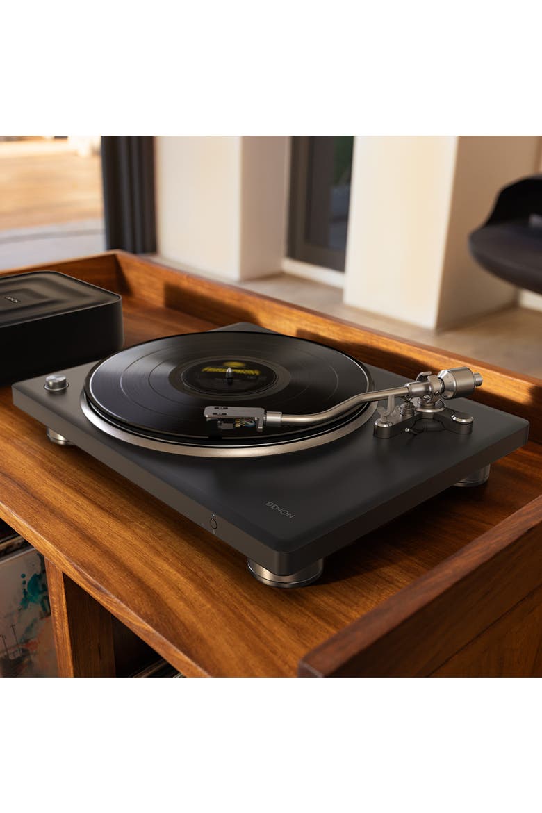 DP-500BT Belt-Drive Bluetooth Turntable, Alternate, color, Black