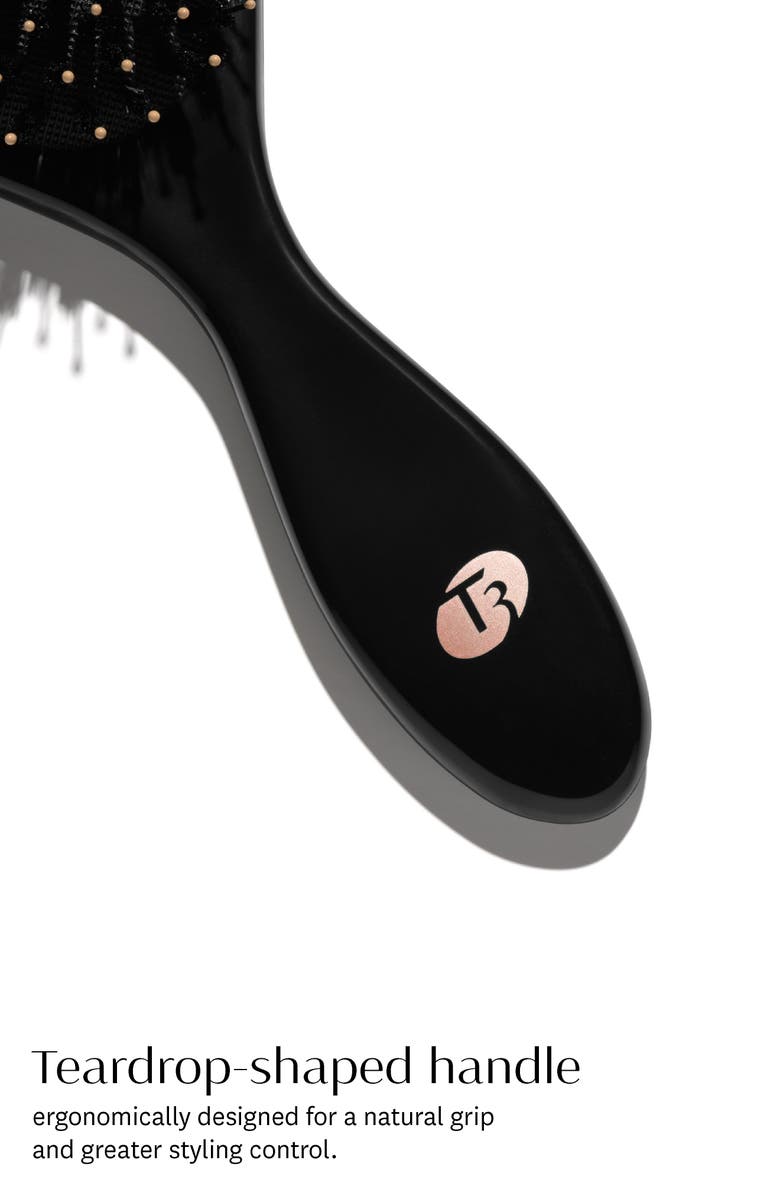 T3 Polish & Shine Hair Brush, Alternate, color, Black