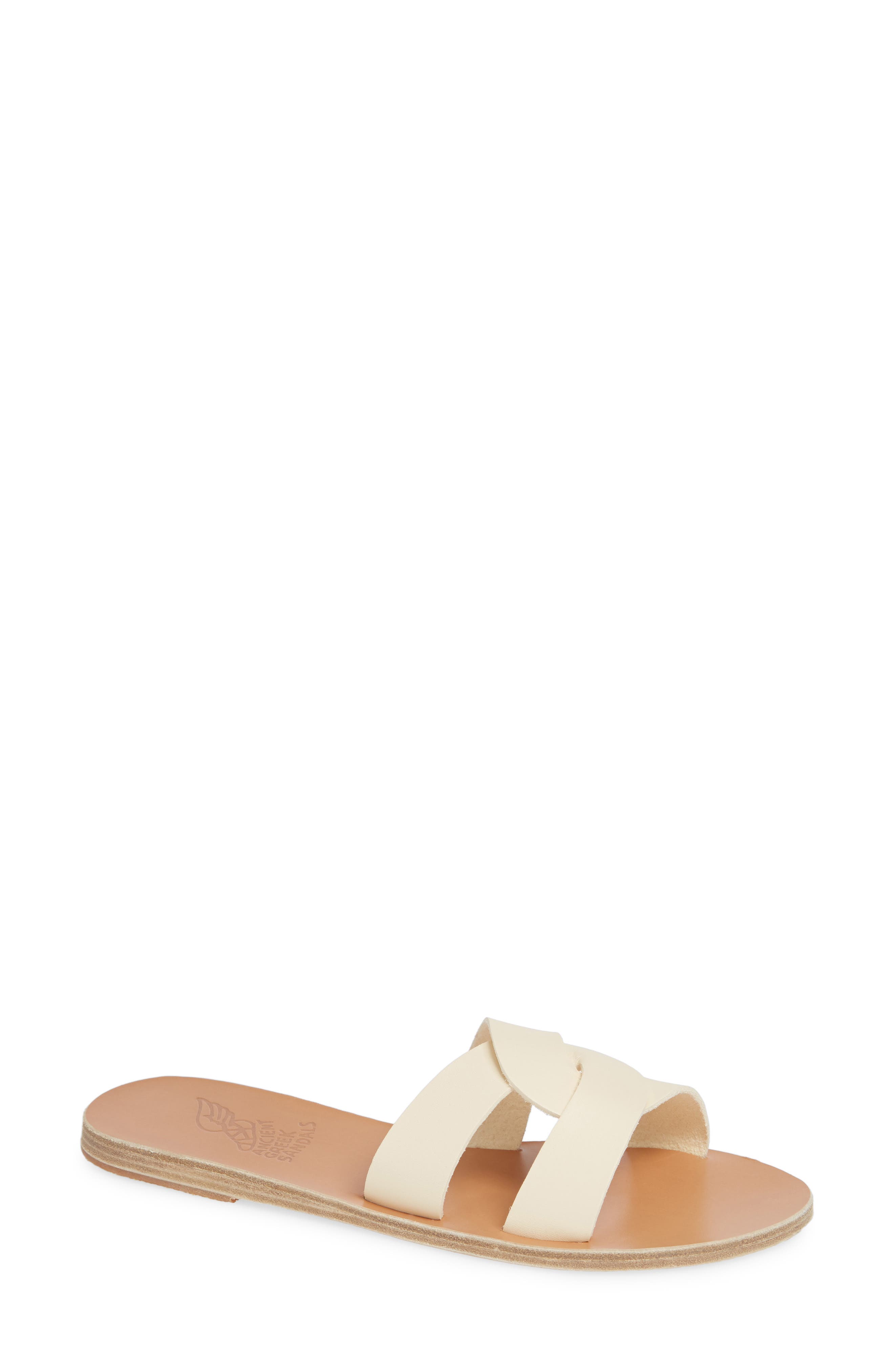 Desmos Slide Sandal, Main, color, OFF WHITE