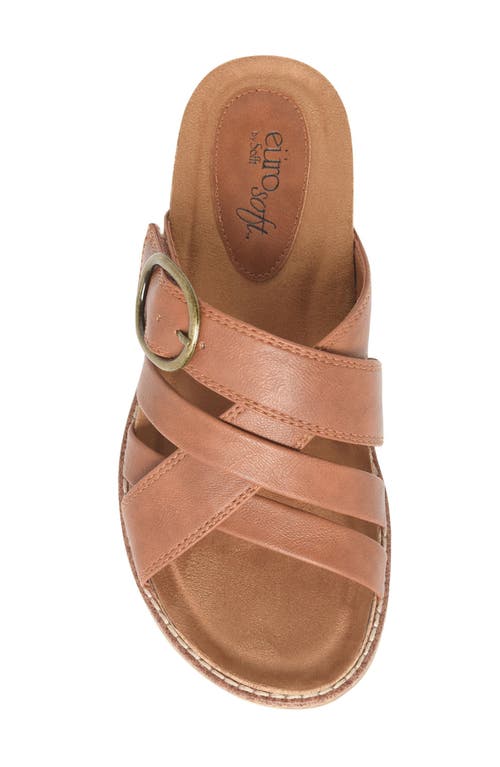 Eurosoft Georgette Slide Sandal In Luggage