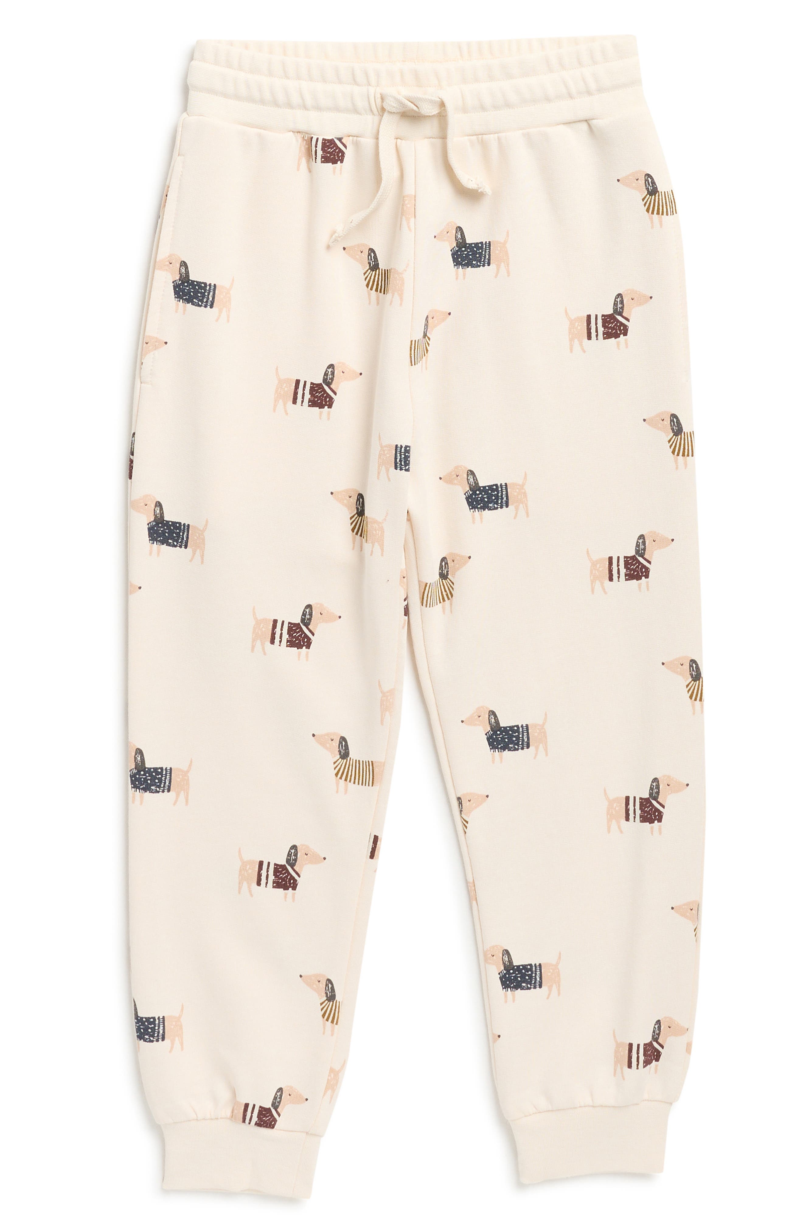 Kids' Dog Print Joggers
