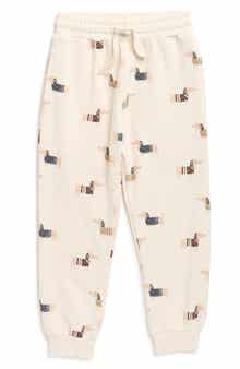Kids' Dog Print Joggers
