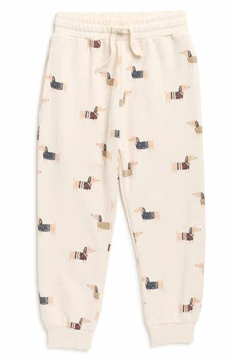 Kids' Dog Print Joggers