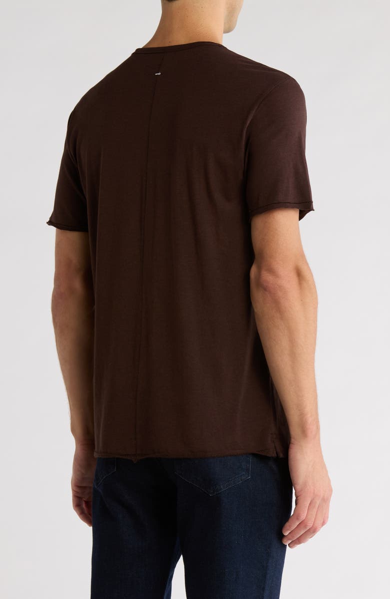 rag & bone Matthew Pocket T-Shirt, Alternate, color, Earth Brown