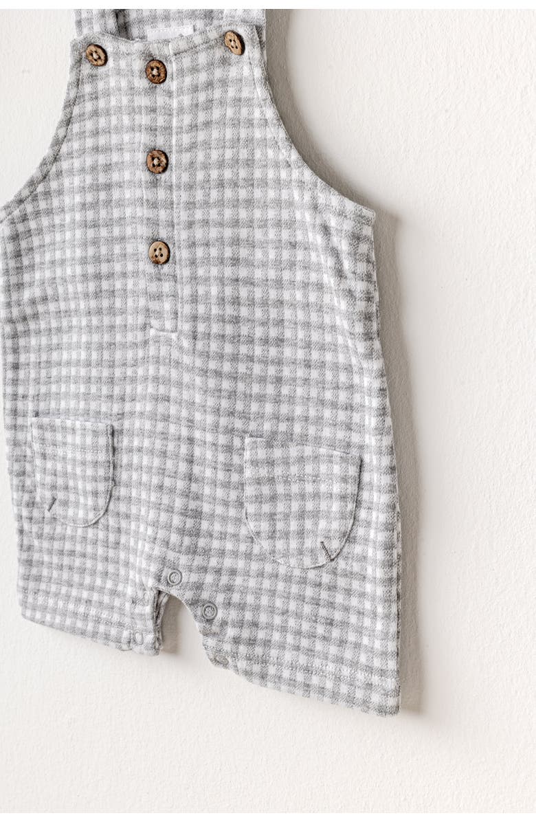 Andy Wawa Little King Gingham Jumpsuit Set, Alternate, color, 