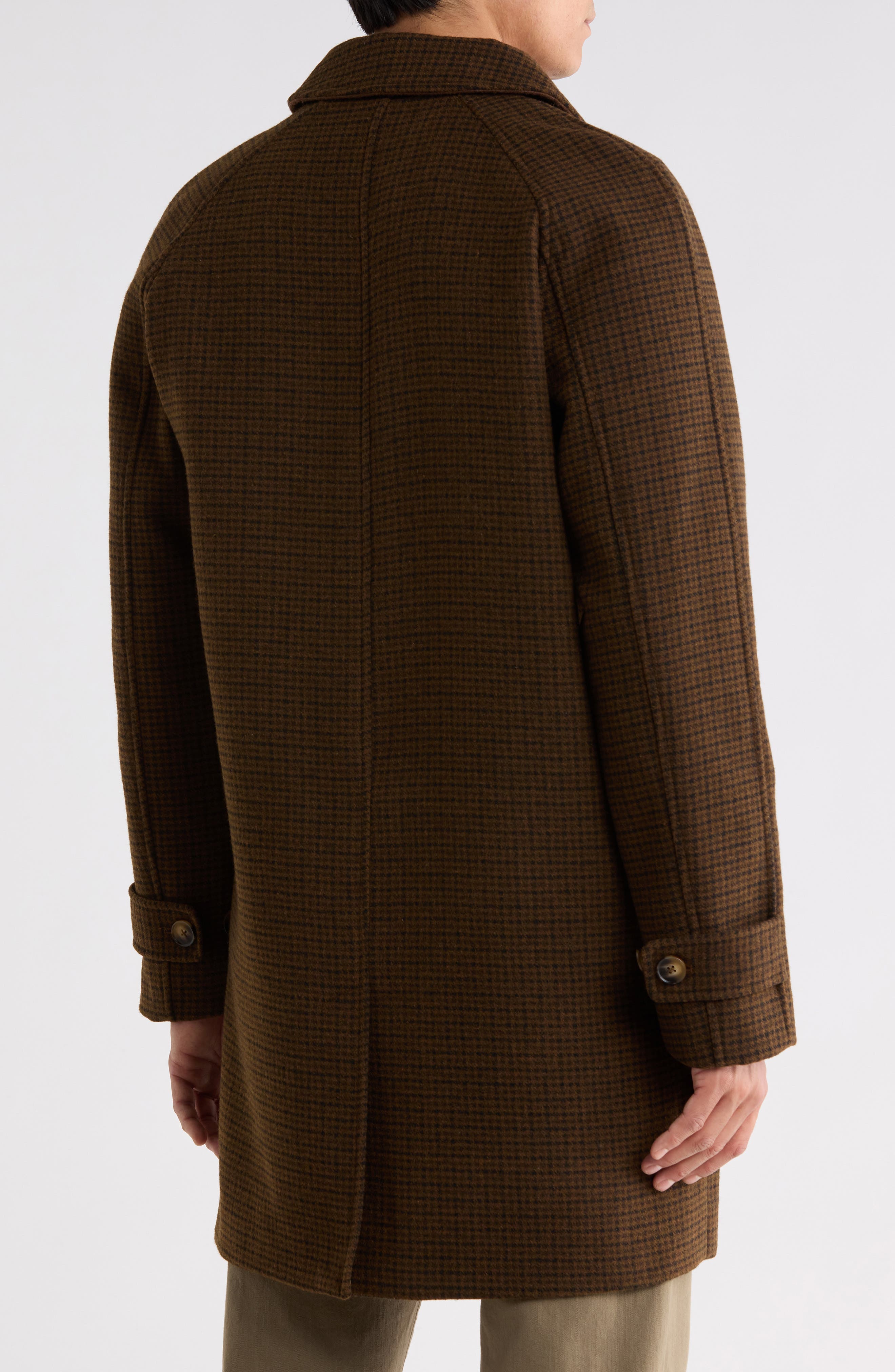 Stone Slates Rack Slate & Stone Raglan Overcoat (Men) | Nordstromrack