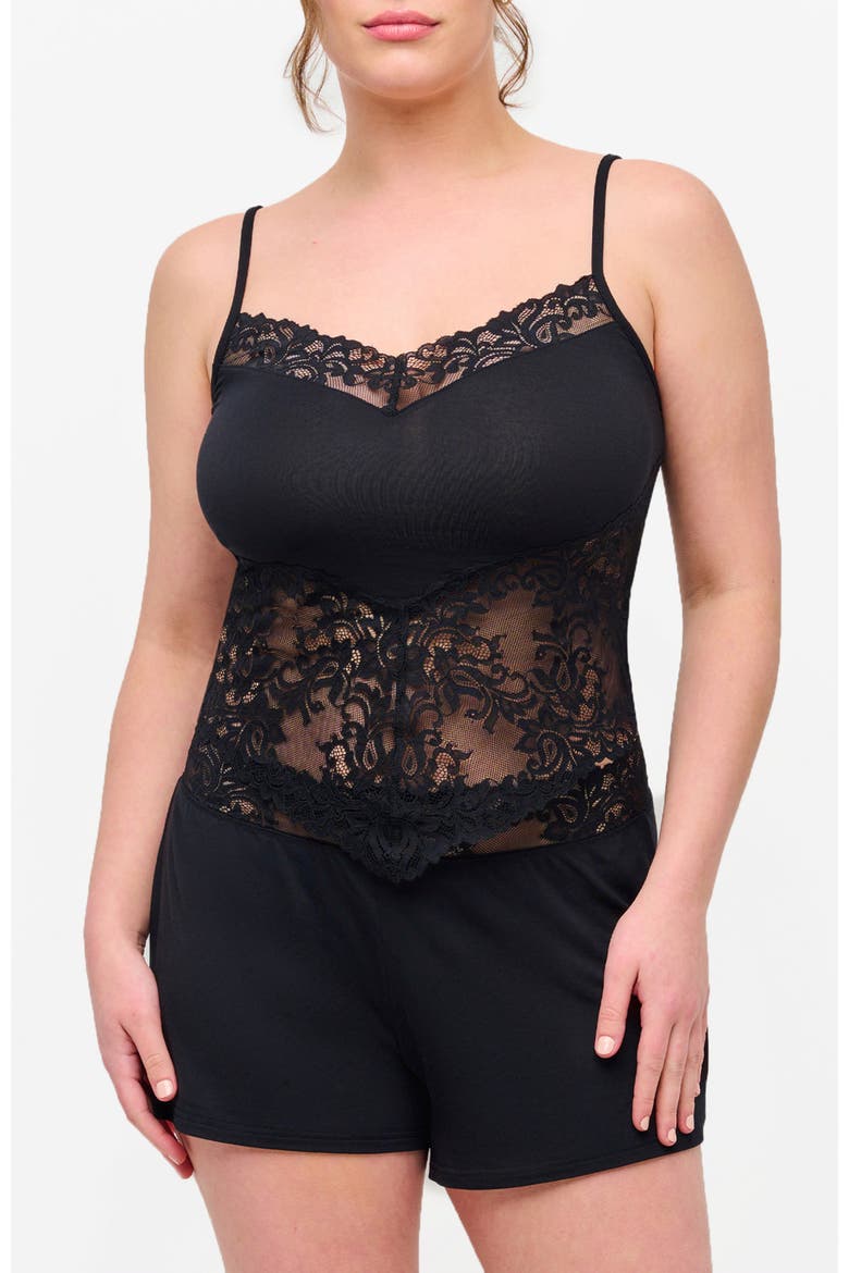 Carmela Cami & Boxer Pj Set, Main, color, Black