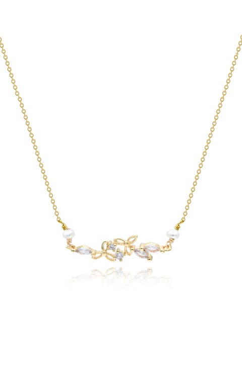 Harper Freshwater Pearl Pendant Necklace