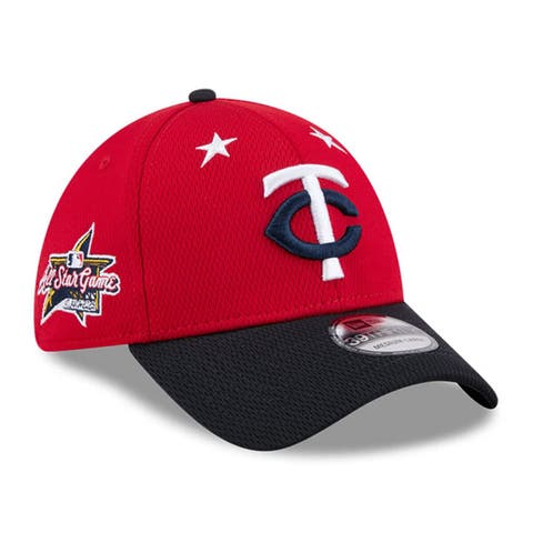 Men's New Era Red/Navy  Minnesota Twins 2025 MLB All-Star Game 39THIRTY Flex Hat