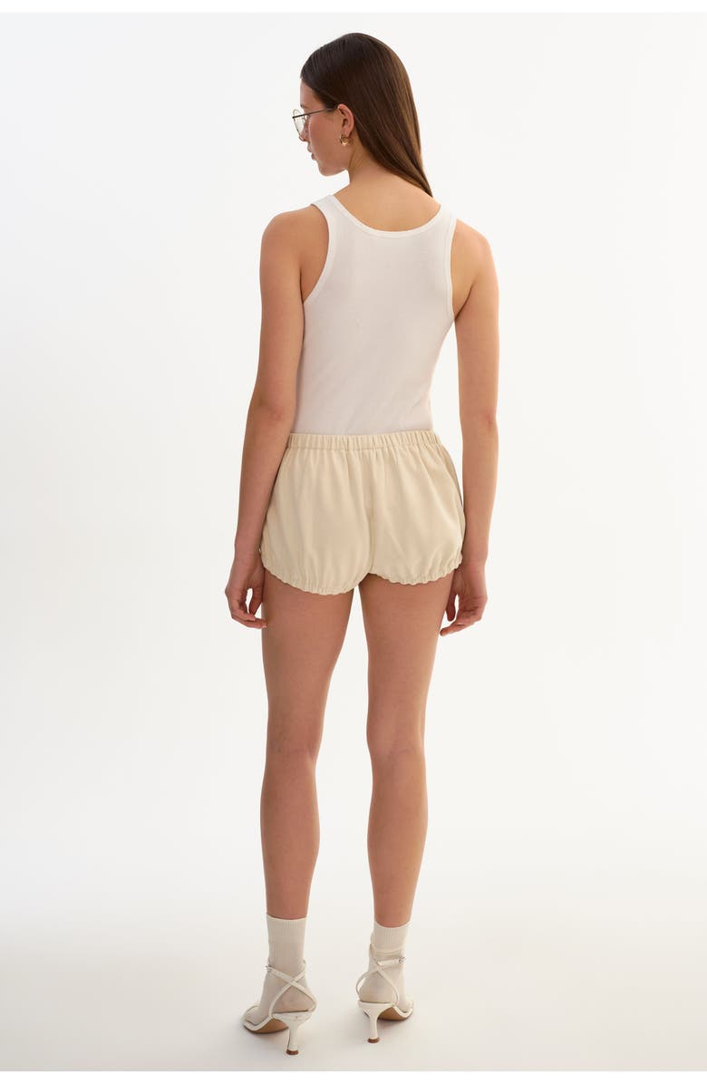 LAMARQUE Cleo | Faux Suede Bloomer Shorts, Alternate, color, Opal