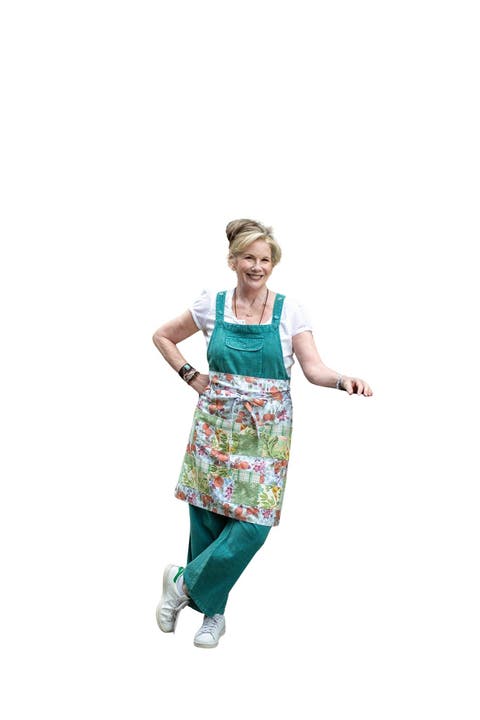 Orange Blossom Gathering Apron