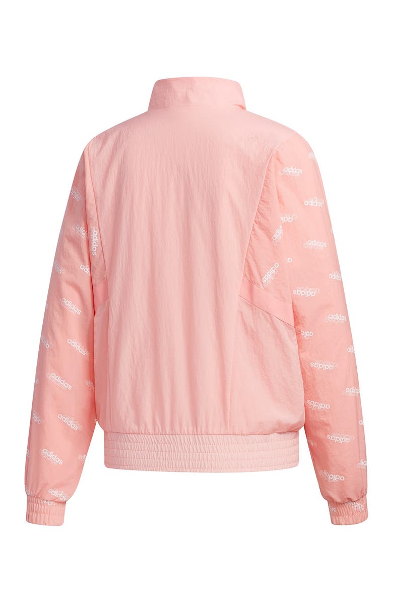 adidas Favorites Water Repellent Track Jacket, Alternate, color, 