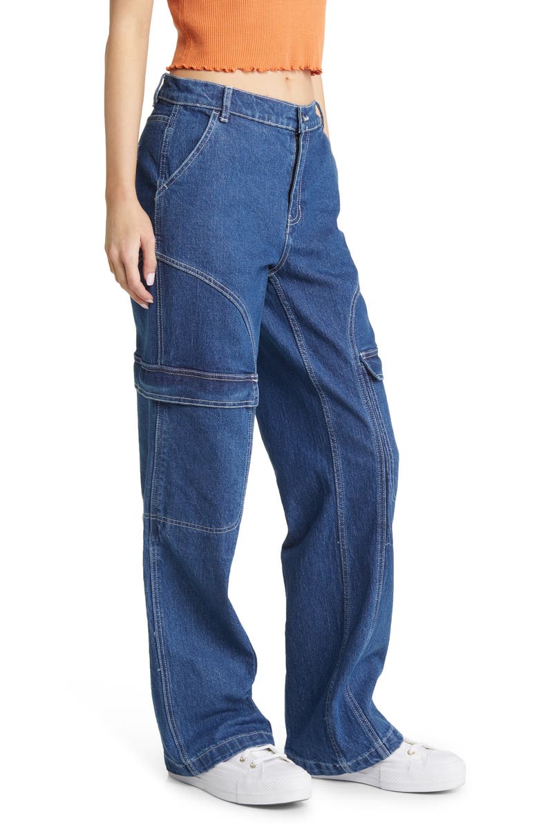 PacSun Baggy Wide Leg Skate Jeans, Alternate, color,