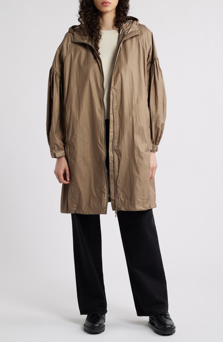 Ilse Jacobsen Shimmer Hooded Jacket, Alternate, color,