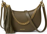 Veronica Beard Small Fortune Leather Shoulder Bag