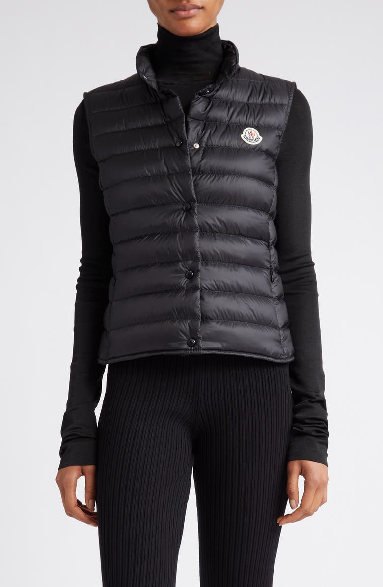 Moncler Liane Quilted Down Puffer Vest, Main, color,