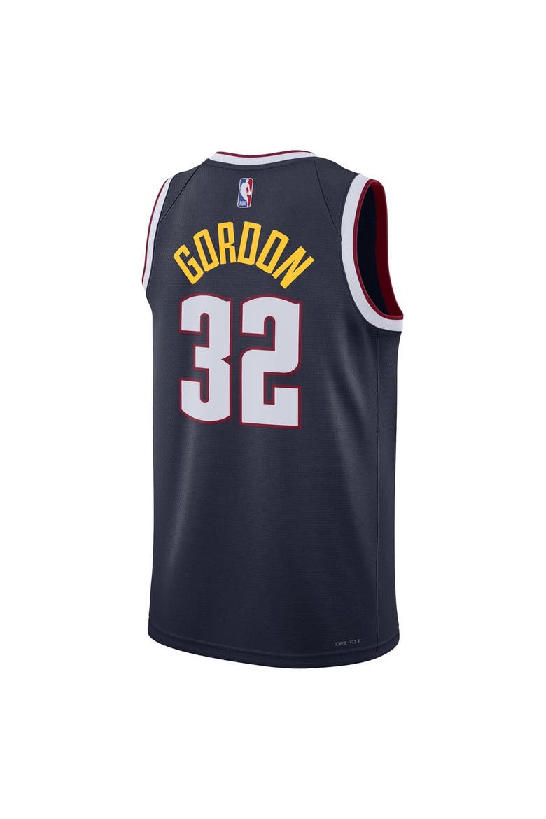 Unisex Nike Aaron Gordon Navy Denver Nuggets Swingman Jersey - Icon Edition, Alternate, color, Navy