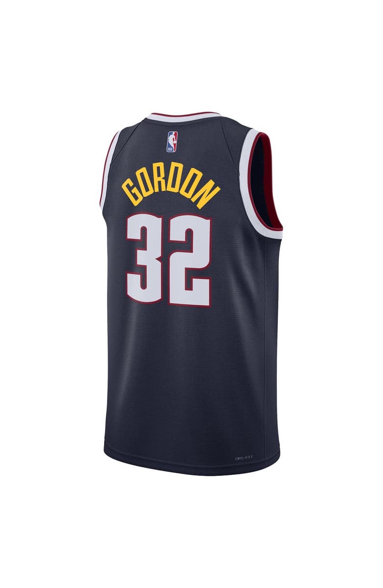 Nike Unisex Nike Aaron Gordon Navy Denver Nuggets Swingman Jersey - Icon Edition, Alternate, color, Navy