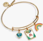 Alex and Ani Crayola 'To Teach Is To Color A Life Forever' Multi Charm Bangle