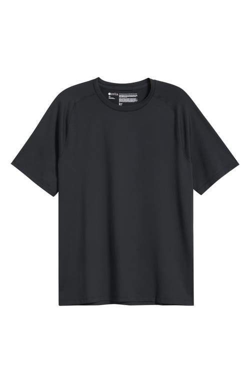 Zella Performance T-shirt In Black Caviar