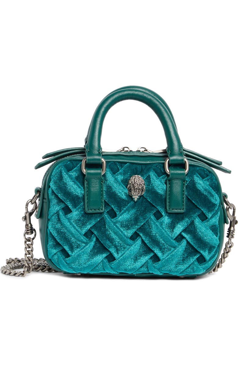 Kurt Geiger London Kensington Extra Small Duffle Crossbody Bag, Main, color, Teal