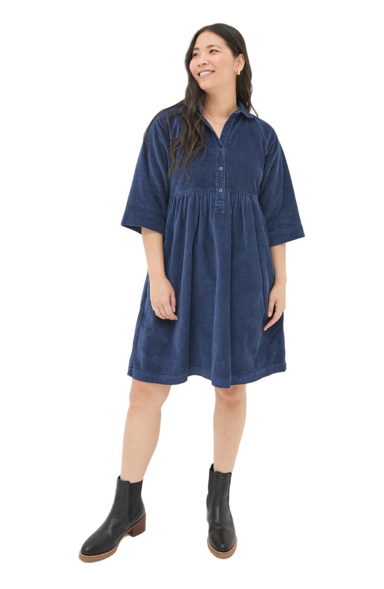 FatFace Women's Sara Bubble Cord Dress, Alternate, color, 