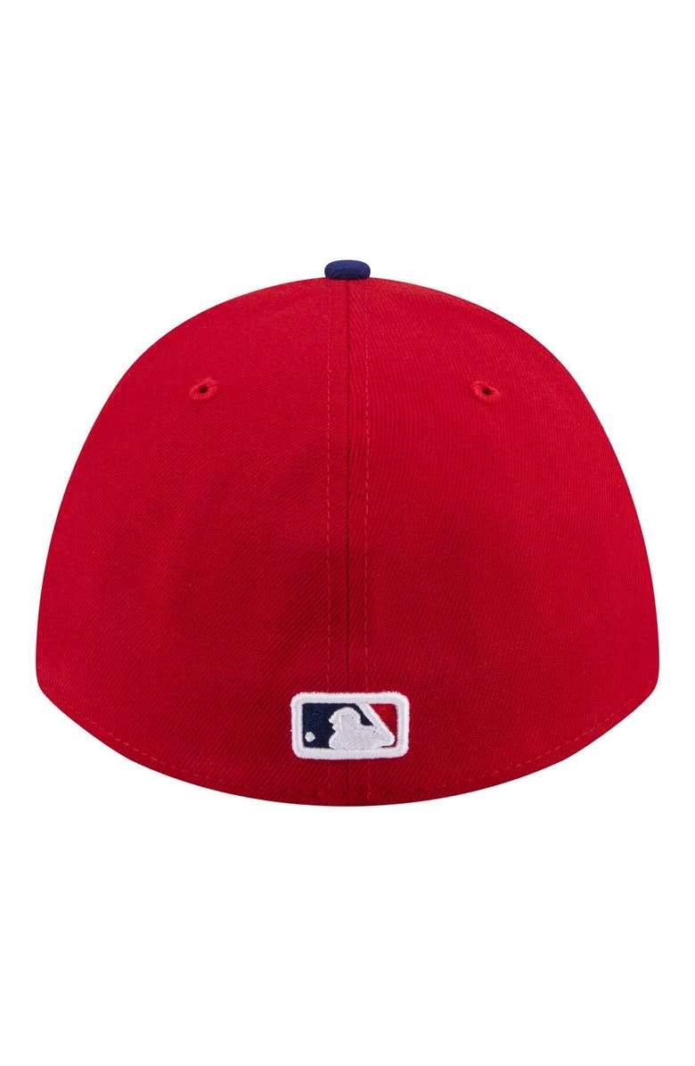 New Era Men's New Era Red Philadelphia Phillies Player Replica 39THIRTY M-Crown Flex Hat, Alternate, color, Red