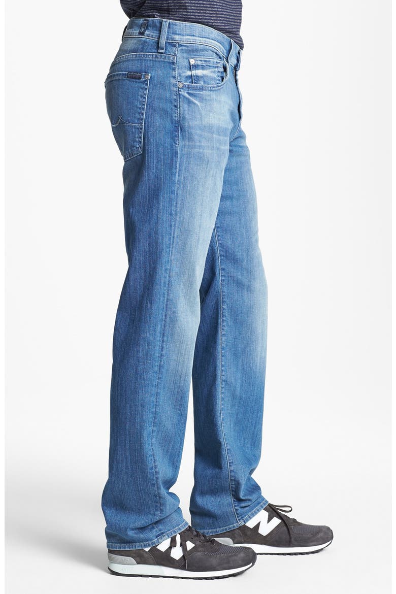 7 For All Mankind® 'Austyn' Relaxed Fit Jeans, Alternate, color, WASHED OUT