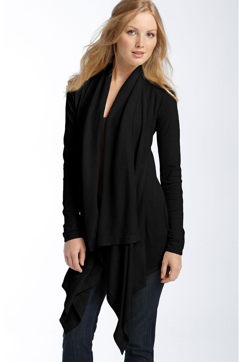 Flyaway Cardigan, Main, color, BLACK