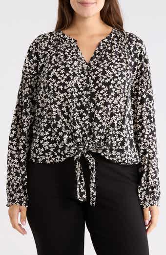 Sanctuary Tie Front Top