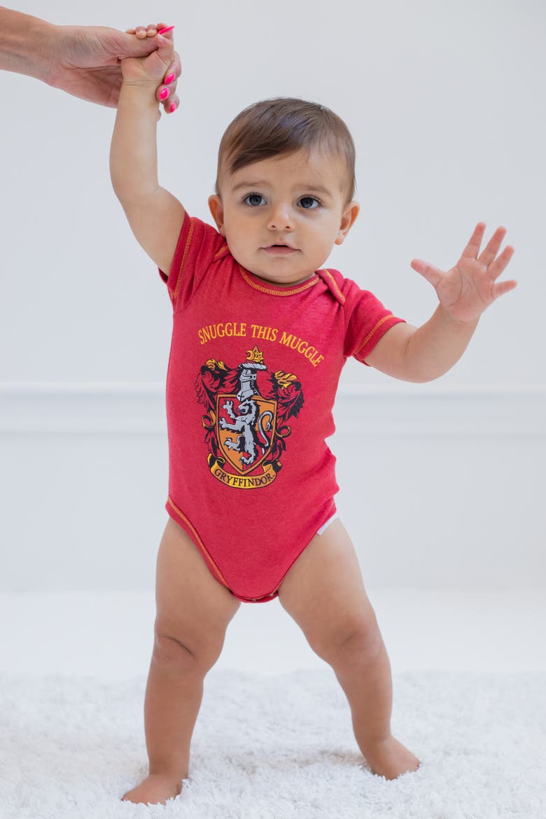 4-Pack One Piece Bodysuits, Alternate, color, Red Green Yellow Blue